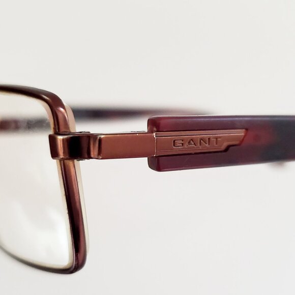 GANT Men's Eyewear Frames Brown Tortoise G RESICCO SBRN 54-16-140 Copper Brown - Picture 2 of 10